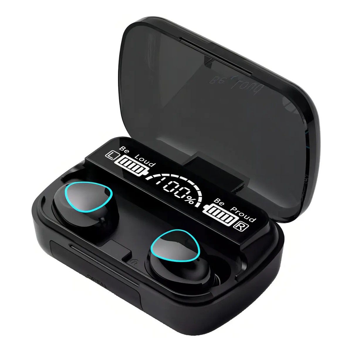 GENERICO - Audifono In Ear Tactil Bowmann Tws Bluetooth Bw-m10 Color Negro BELUG