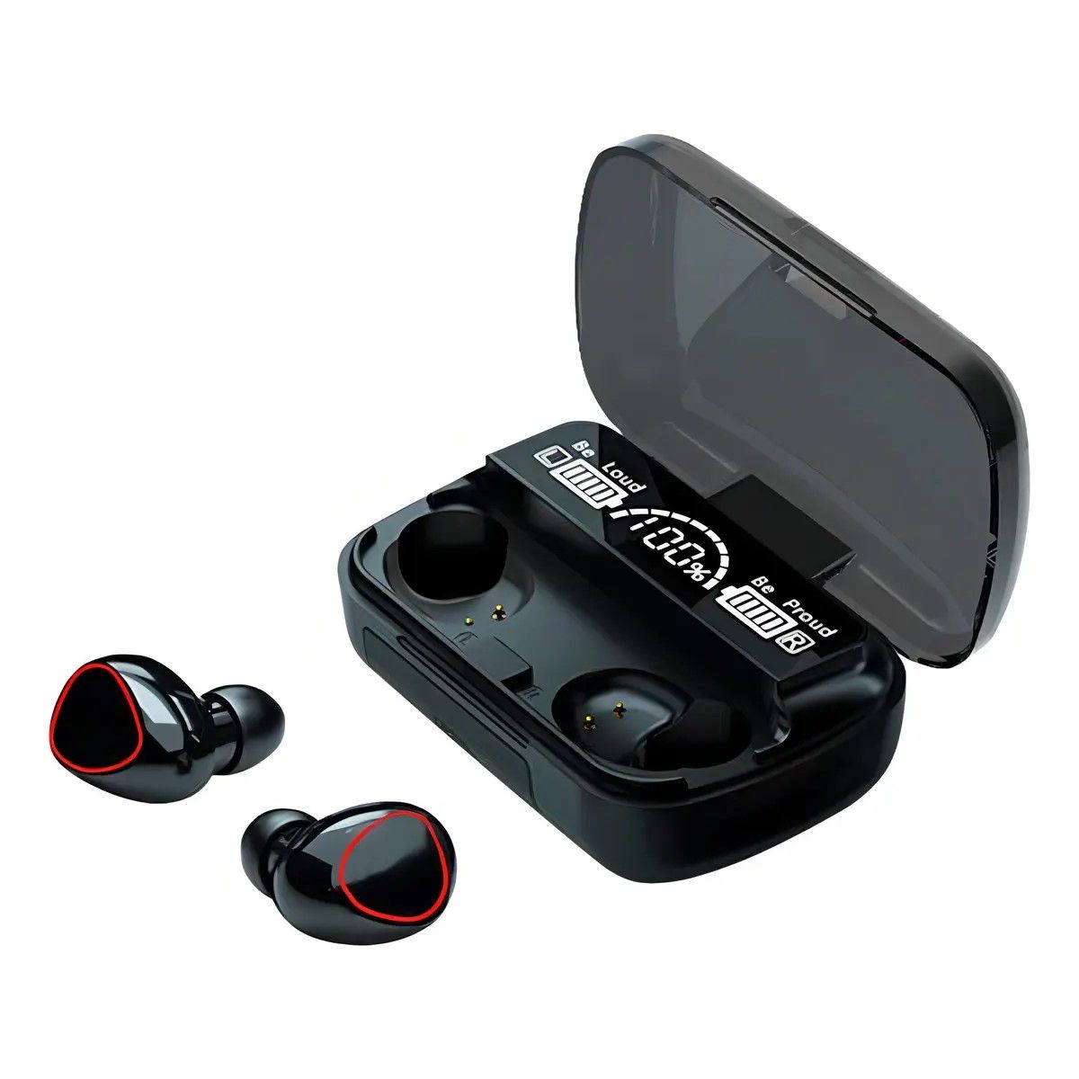 GENERICO - Audifono In Ear Tactil Bowmann Tws Bluetooth Bw-m10 Color Negro BELUG
