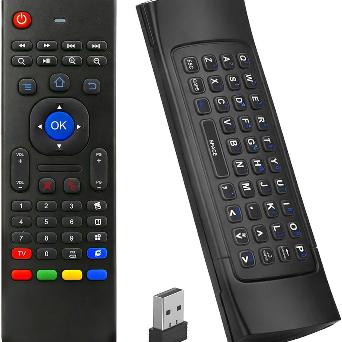 GENERICO - Air Mouse Fly Mini Teclado Inalámbrico para Smart TV y PC