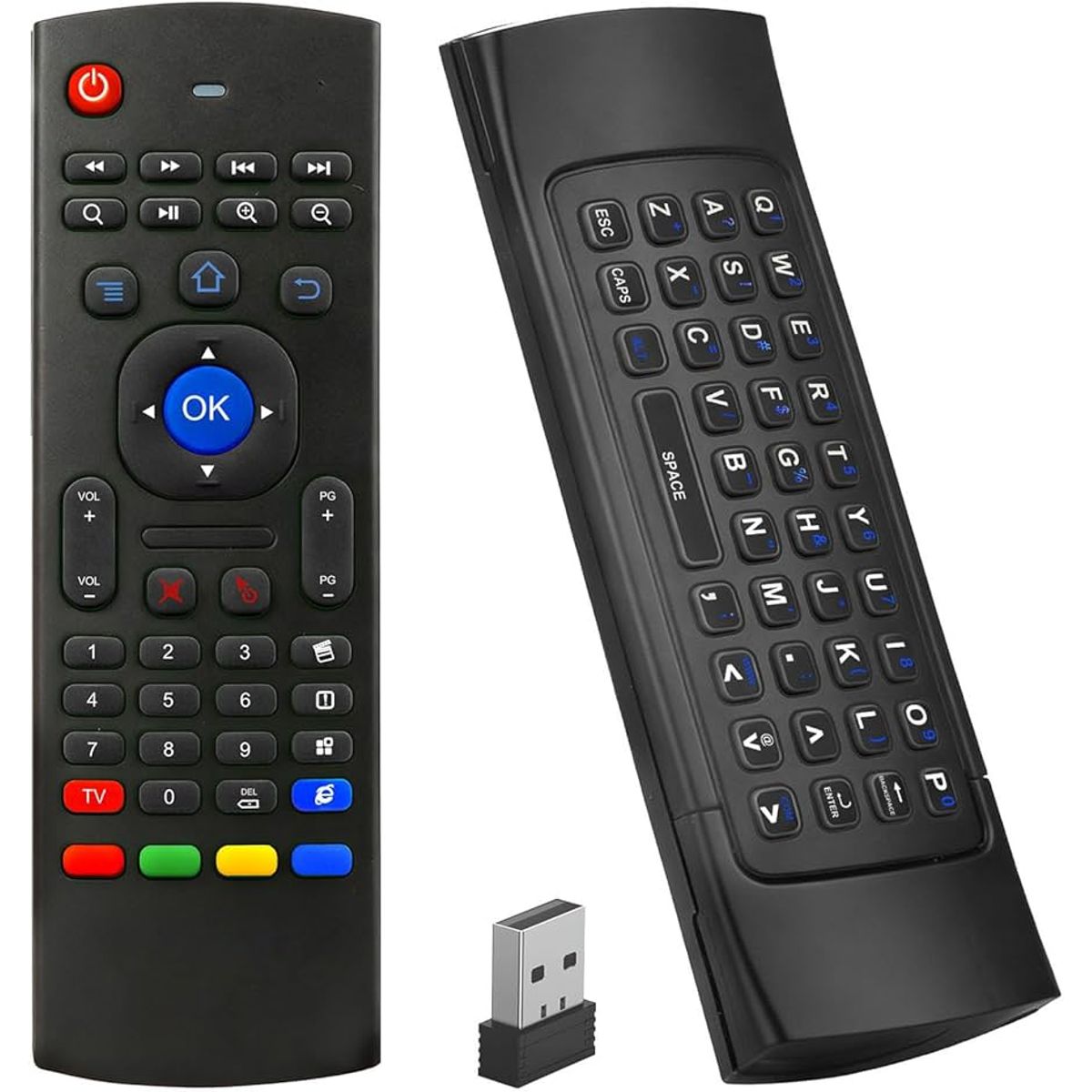 GENERICO - Air Mouse Fly Mini Teclado Inalámbrico para Smart TV y PC
