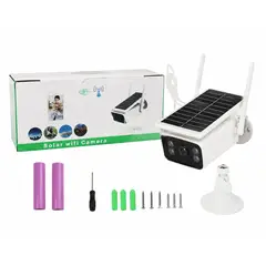 GENERICO - Camara con panel solar integrado