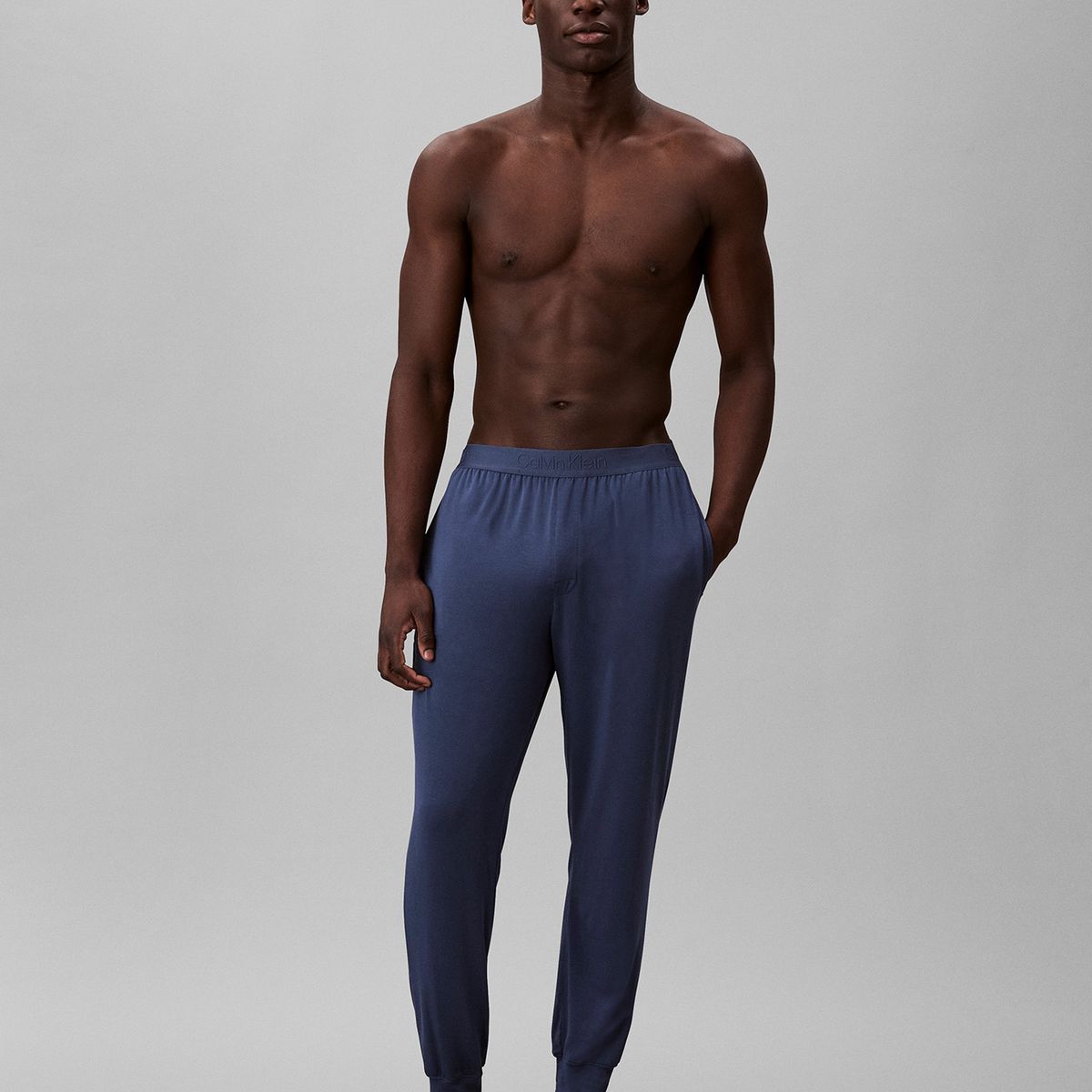 CALVIN KLEIN - Pantalón de Chándal Ultra Soft Modal Azul Calvin Klein