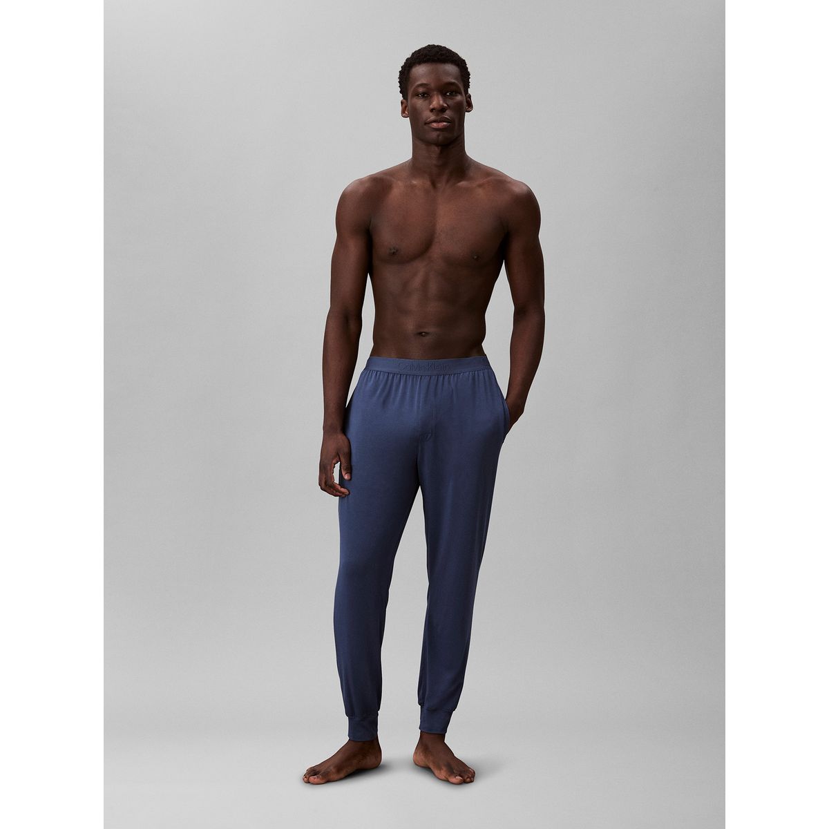 CALVIN KLEIN - Pantalón de Chándal Ultra Soft Modal Azul Calvin Klein