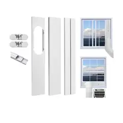 GENERICO - Kit 3 Pcs De Ventana Para Manga Aire Acondicionado Portatil