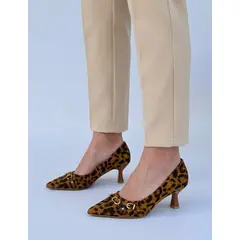 SNOOPY - Zapatos Diseño animal Print  Mujer Taco Medio  M635