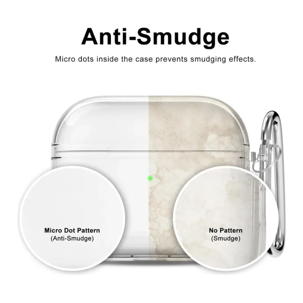 GENERICO - Carcasa Funda Silicona Para AirPods Pro 3 (2025) Transparente BELUG