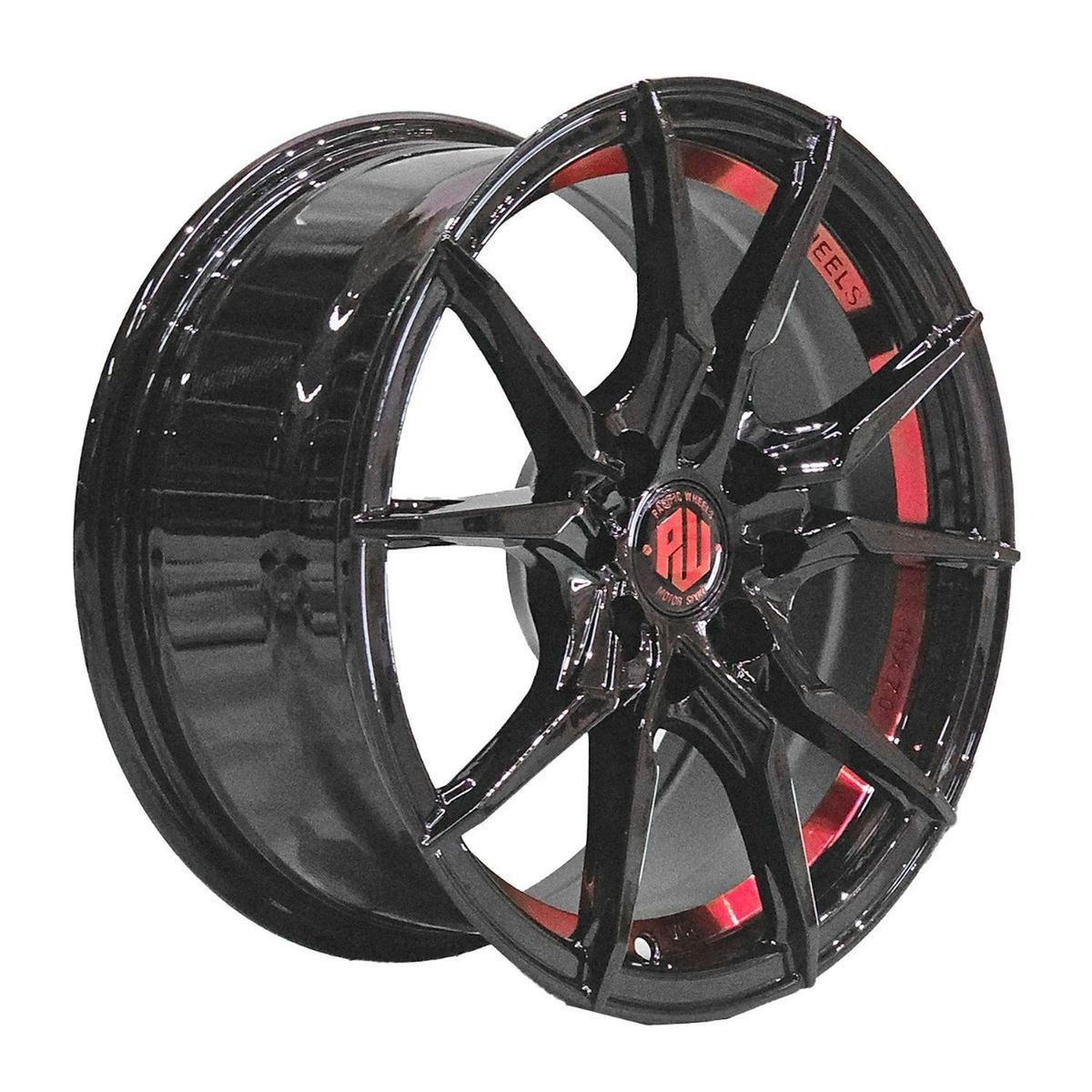 GENERICO - Set 4 Llantas 15x7 4X100/4X114 Et35 V-NENO B-UC-RED