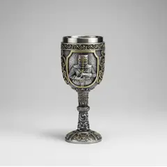 GENERICO - Copa Cáliz Medieval Y Gótica Acero Inoxidable Varios Diseño