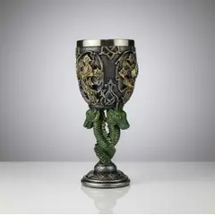GENERICO - Copa Cáliz Medieval Y Gótica Acero Inoxidable Varios Diseño