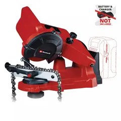 EINHELL - Afilador de cadena de Motosierras Inalámbrico GE-CS 18v LI Solo