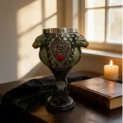 GENERICO - Copa Cáliz Medieval Y Gótica Acero Inoxidable Varios Diseño