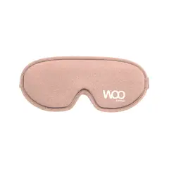 WOO EARPLUGS - Woo Sleep Antifaz para dormir con descanso total y confort auditivo - Palo Rosa