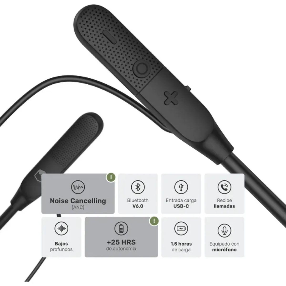 GENERICO - Audifonos Inalámbricos Bluetooth Deportivos Enc Tuneair BELUG