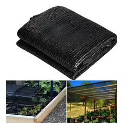 GENERICO - Malla Cercos Raschel 2m X 10 Mt Sombra Techo Terraza Jardin