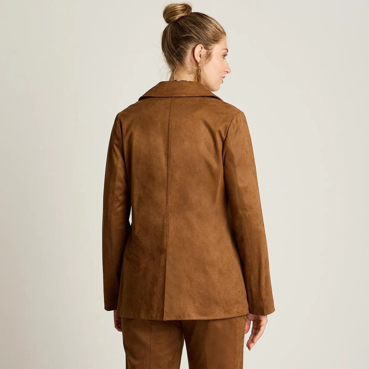 LORENZO DI PONTTI - Chaqueta Manga Larga Mujer Camel