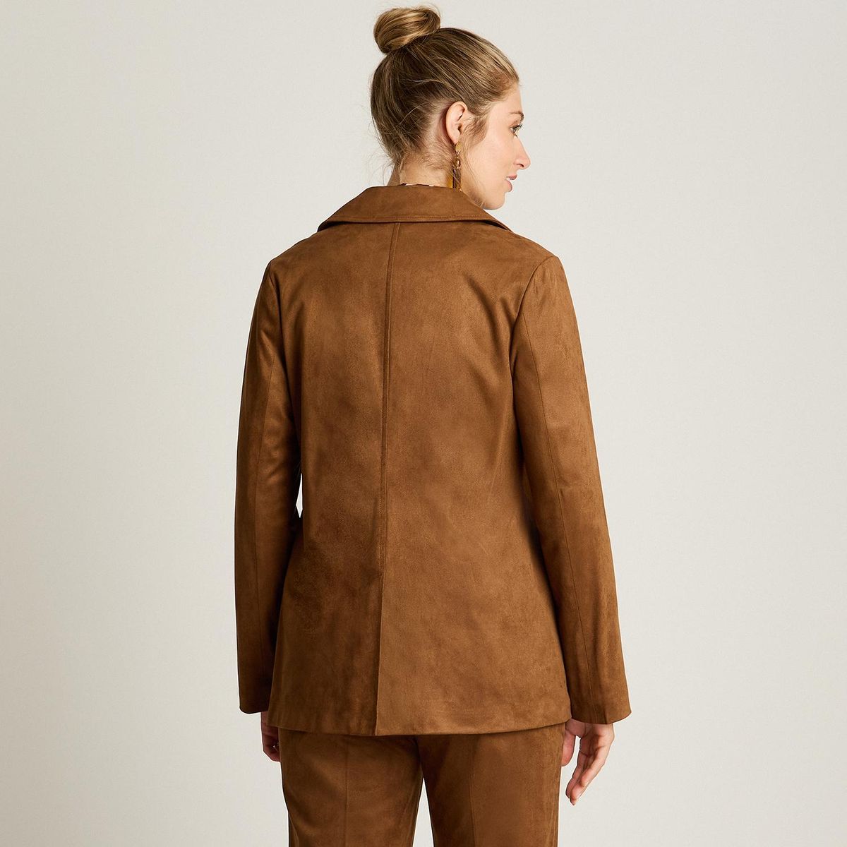 LORENZO DI PONTTI - Chaqueta Manga Larga Mujer Camel