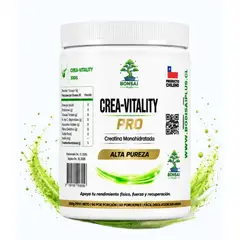 GENERICO - Crea-Vitality Creatina Monohidratada Bonsai Plus+ 60 Servicios- Sin Sabor/ 300 Grs