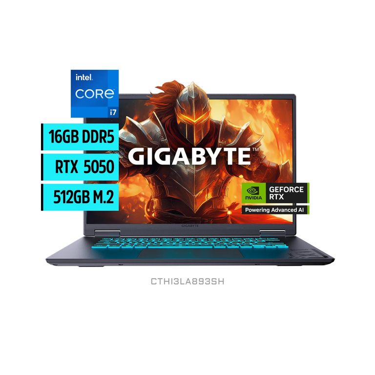 Notebook Gamer - A16 - Intel i7 16GB 512GB 5050 8GB