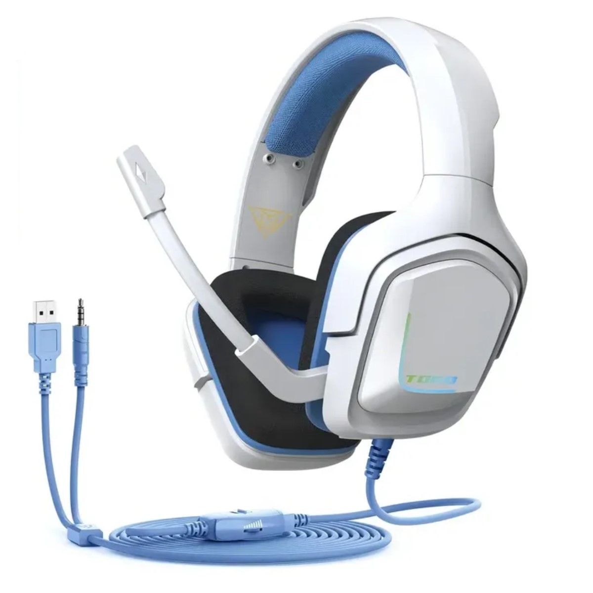 GENERICO - Audífonos Gamer Togo K21 PRO Micrófono Flexible PC PS4 Xbox Switch BELUG