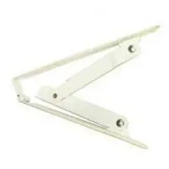 GENERICO - ESCUADRA REPISA PLEGABLE BLANCA 25X25 PAR