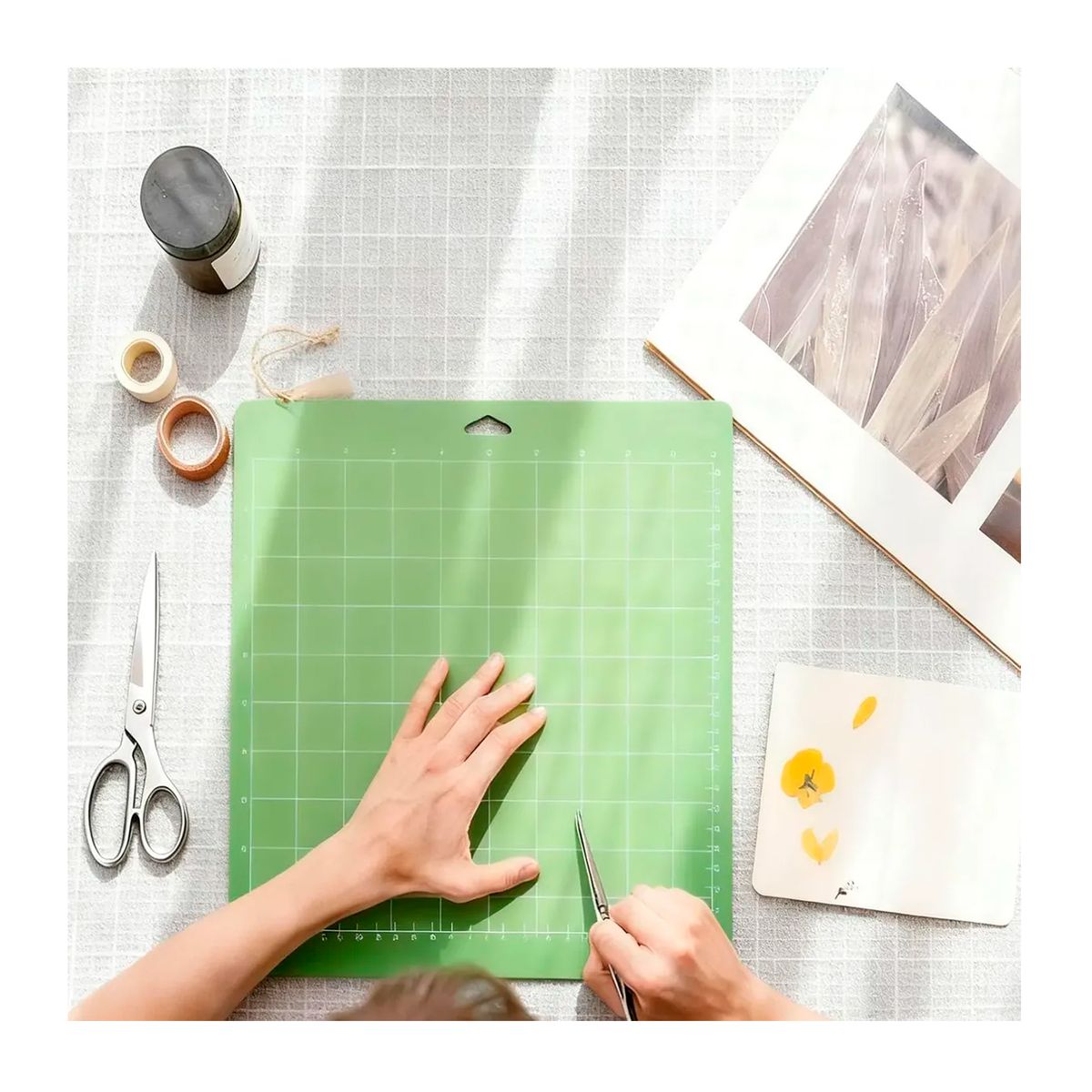 ESHOPANGIE - Kit De 4 Tapetes De Corte 30x30 Compatibles Con Cricut/cameo