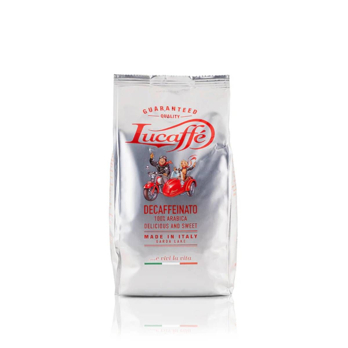 LUCAFFE - Lucaffe Descafeinado - Café en Grano - 700 g