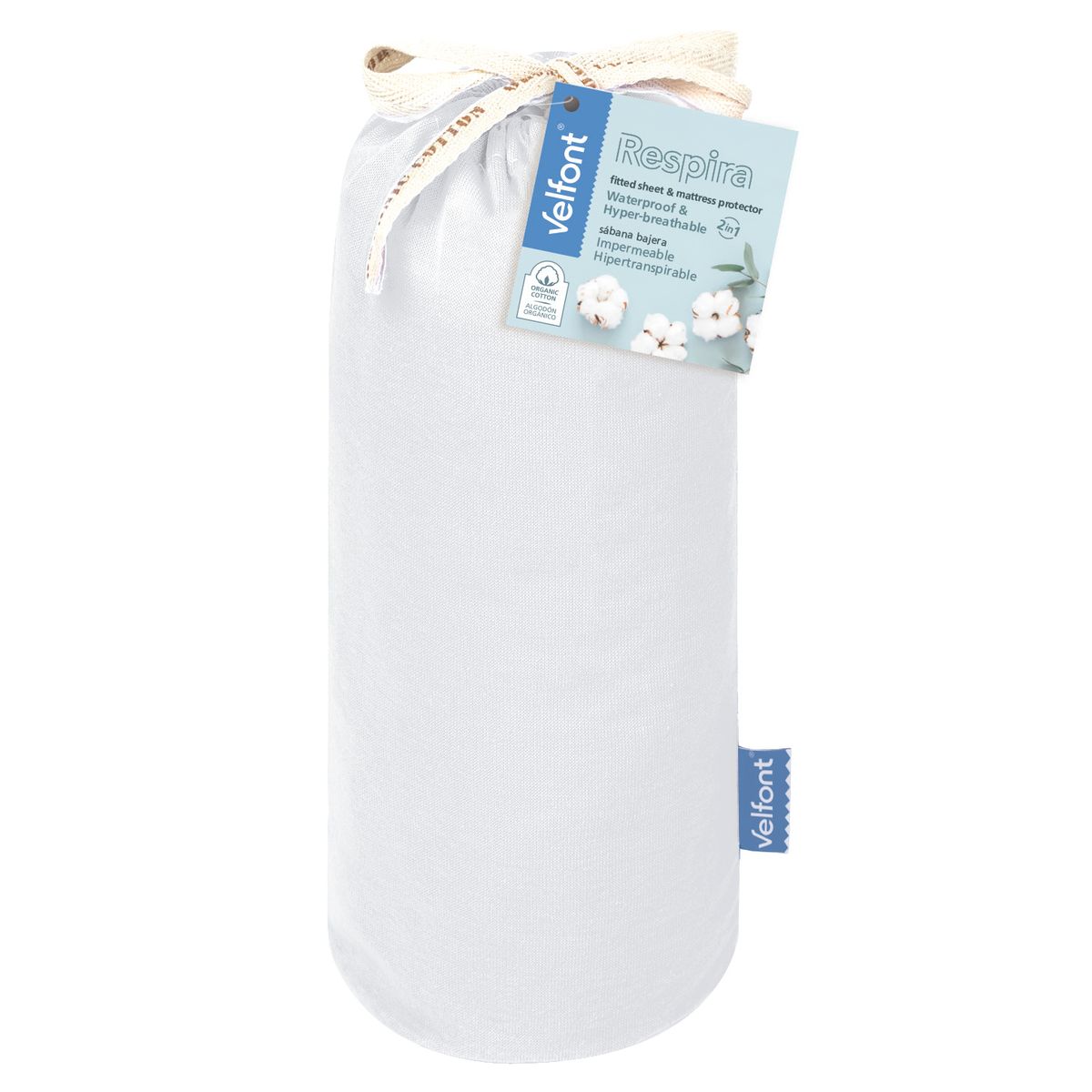 ZAHR - CUBRE COLCHÓN RESPIRA IMPERMEABLE 2 PLAZAS