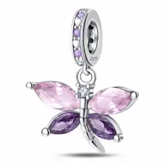 LK LUKSO - Charm Mariposa Circón Plata 925