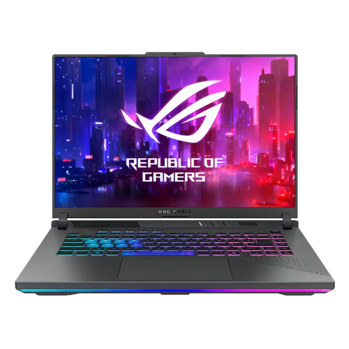 ASUS - Notebook Gamer ASUS ROG Strix G16 16" 2.5K 240Hz Ryzen 9 9955HX 32GB 1TB SSD RTX 5070Ti 12GB Win 11