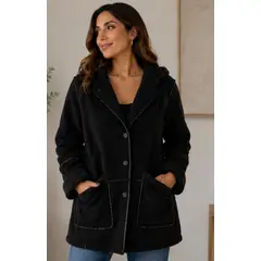 GENERAL - GamulÁn volterra Mujer Capucha Bolsillos