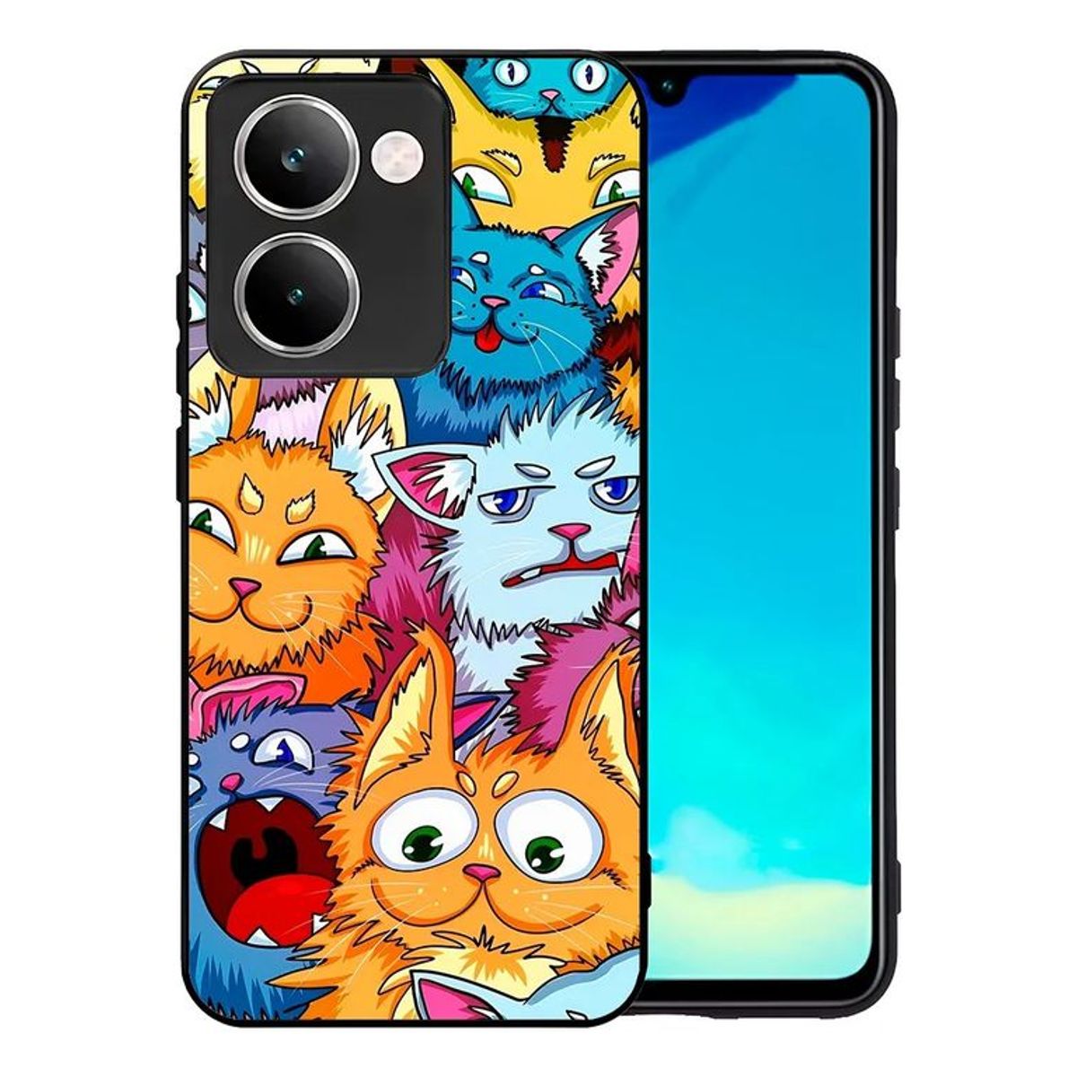 CARCASIA - Carcasa compatible con VIVO Y02S Diseño 122