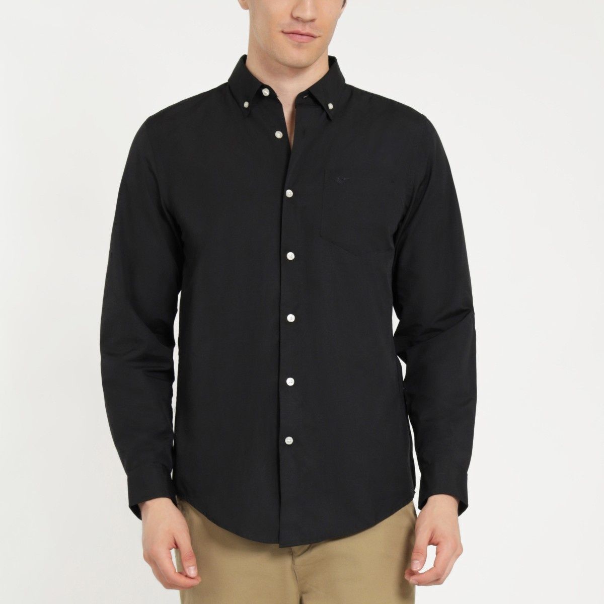 DOCKERS - Camisa Woven Refine Beautiful Black