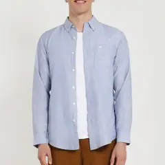 DOCKERS - Camisa Woven Refine End Delft