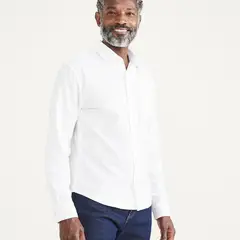 DOCKERS - Camisa Oxford Lucent White