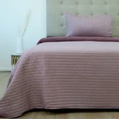 DORAL - CUBRECAMA QUILT HOTPRESS SENA CON SHERPA OBISPO 1.5 PLAZAS SINGLE
