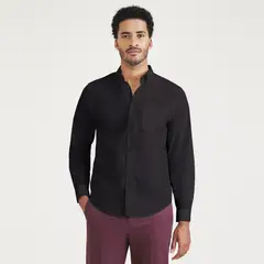 DOCKERS - Camisa Signature Stain Defender Beautiful Black