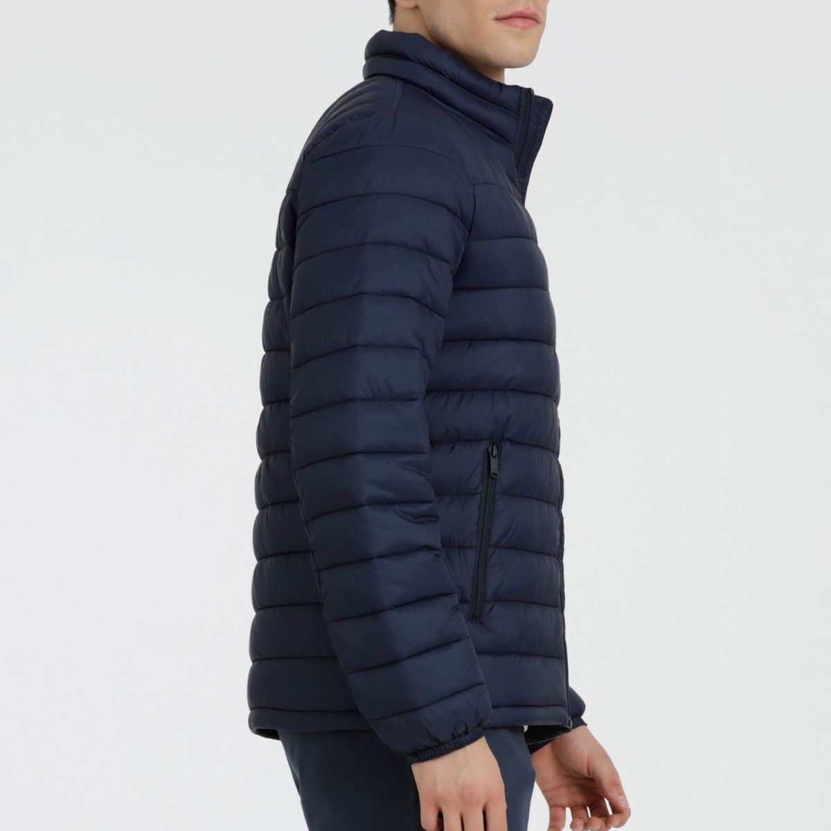 DOCKERS - Chaqueta Lightweight Nylon Packable Jacket-Idol Navy