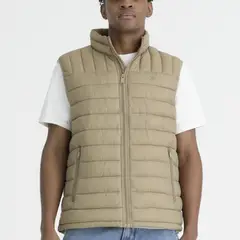 DOCKERS - Chaqueta Sin Mangas Packable Lightweight Regular Fit Khaki