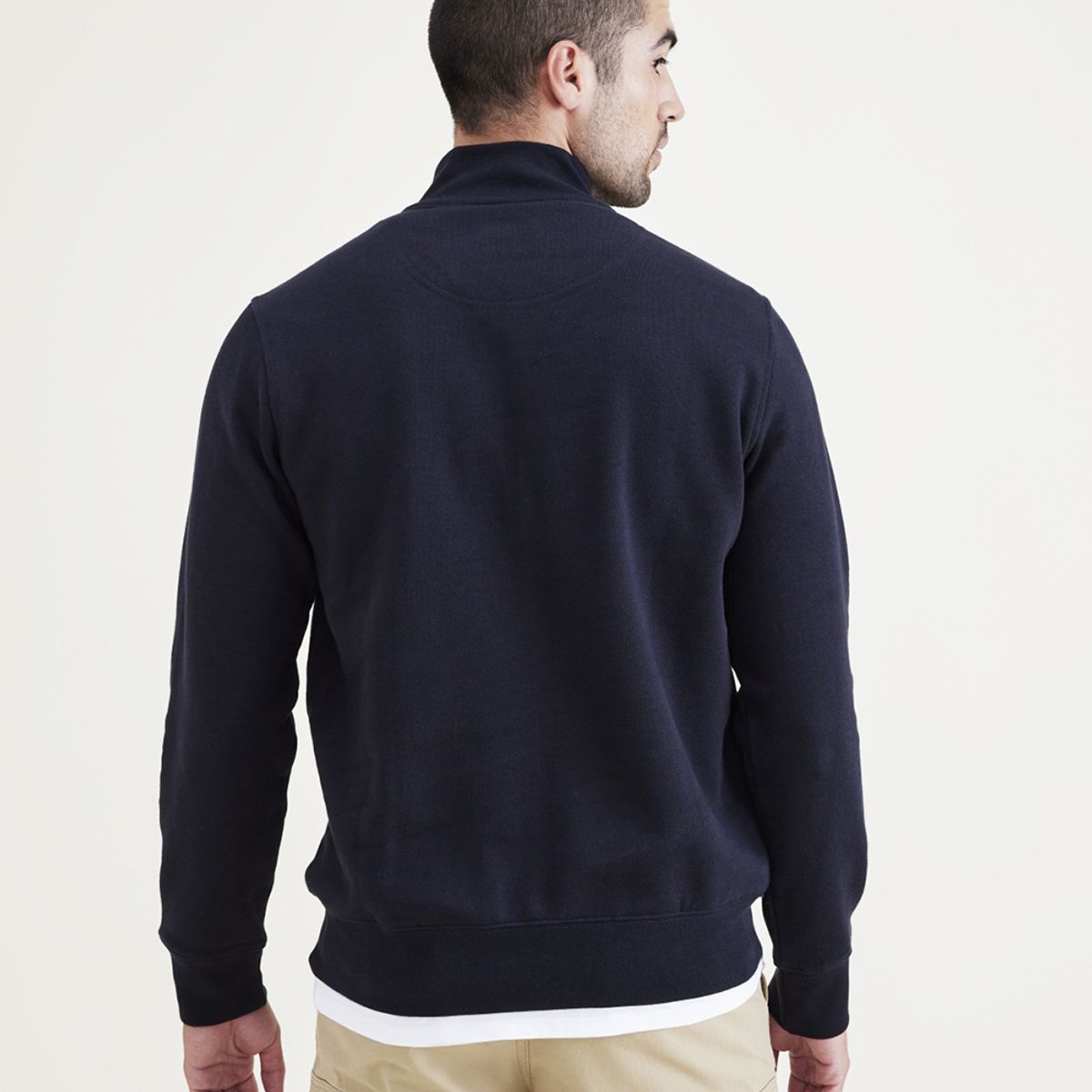 DOCKERS - Poleron 14 Zip Fleece Beautiful Black