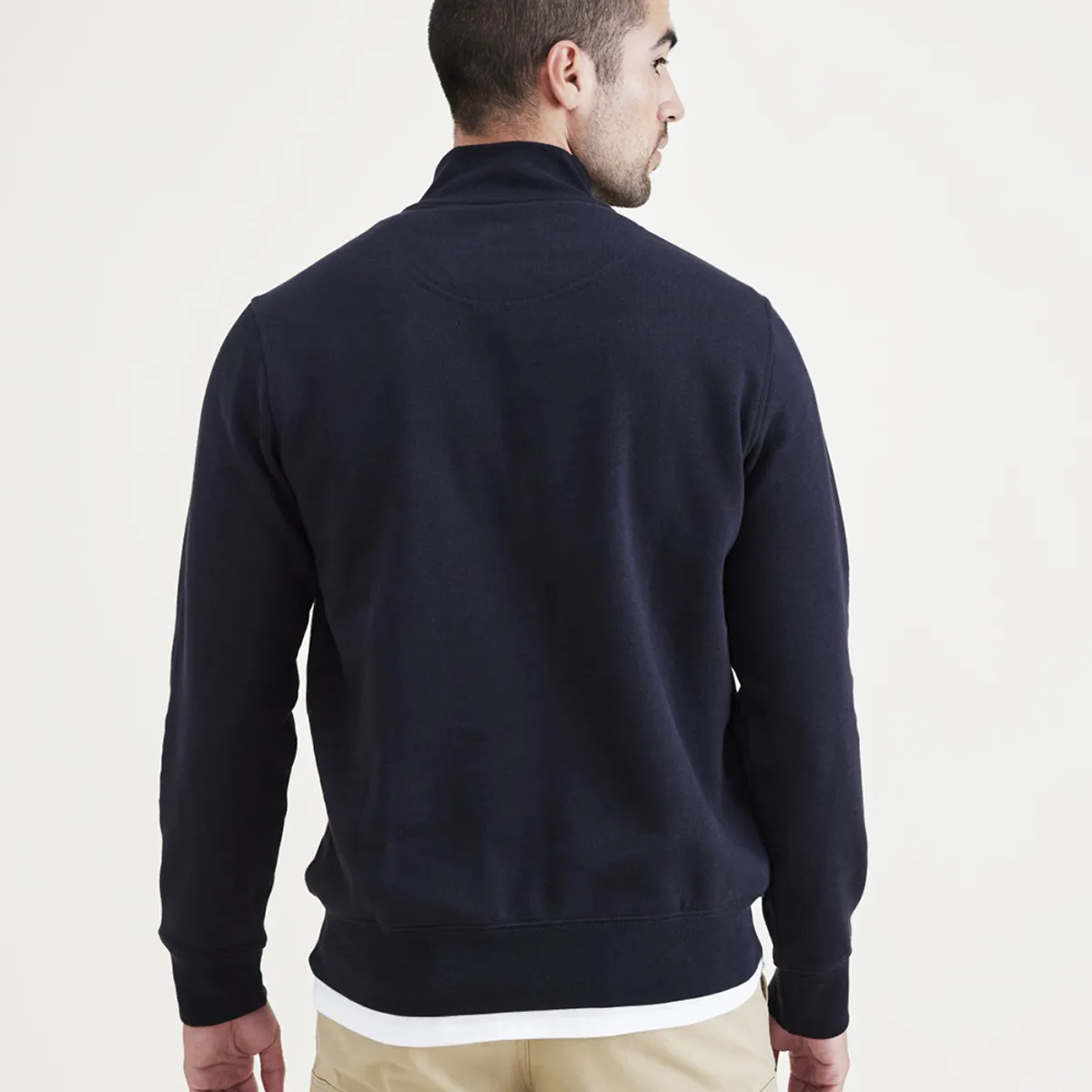 DOCKERS - Poleron 14 Zip Fleece Beautiful Black