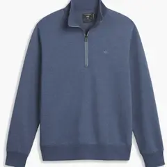 DOCKERS - Poleron 14 Zip Fleece Blue Heather