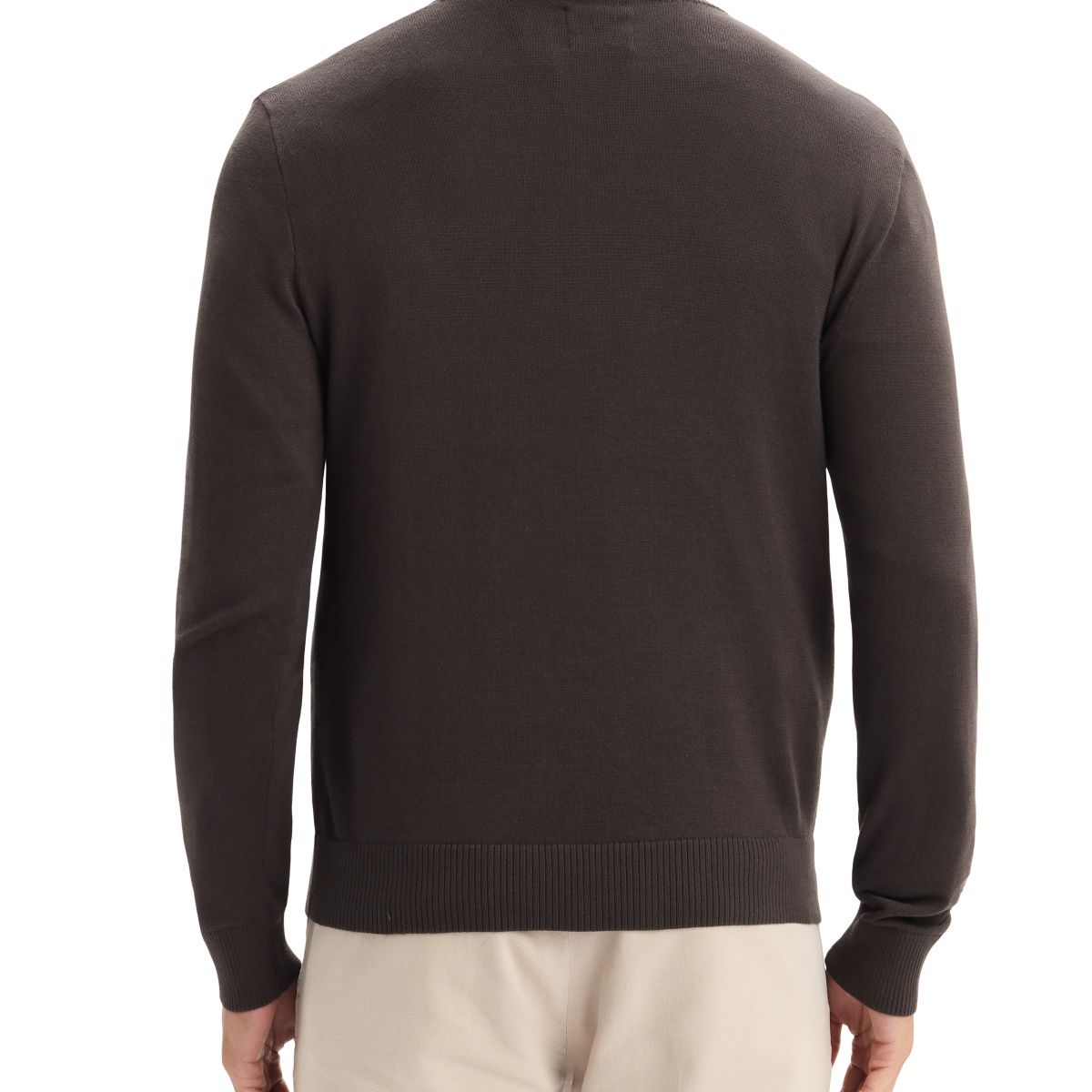 DOCKERS - Sweater V Neck Licorice