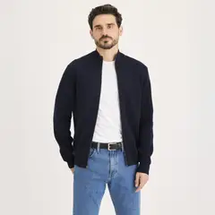 DOCKERS - Sweater Full Zip Navy Blazer