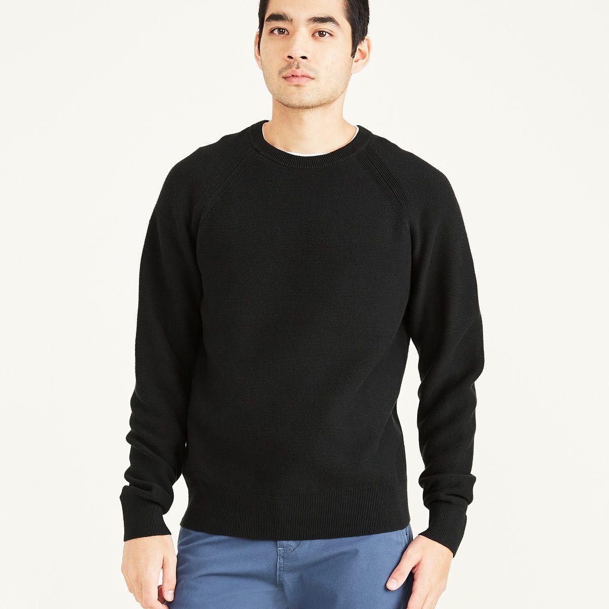 DOCKERS - Sweater Crewneck Beautiful Black