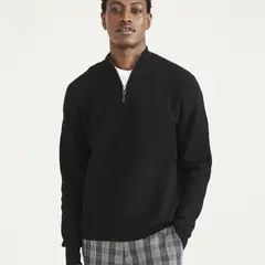 DOCKERS - Sweater 14 Zip Beautiful Black