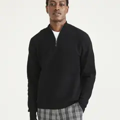 DOCKERS - Sweater 14 Zip Beautiful Black