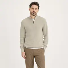 DOCKERS - Sweater 14 Zip Pure Cashmere