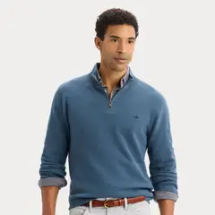 DOCKERS - Sweater 14 Zip Bering Sea