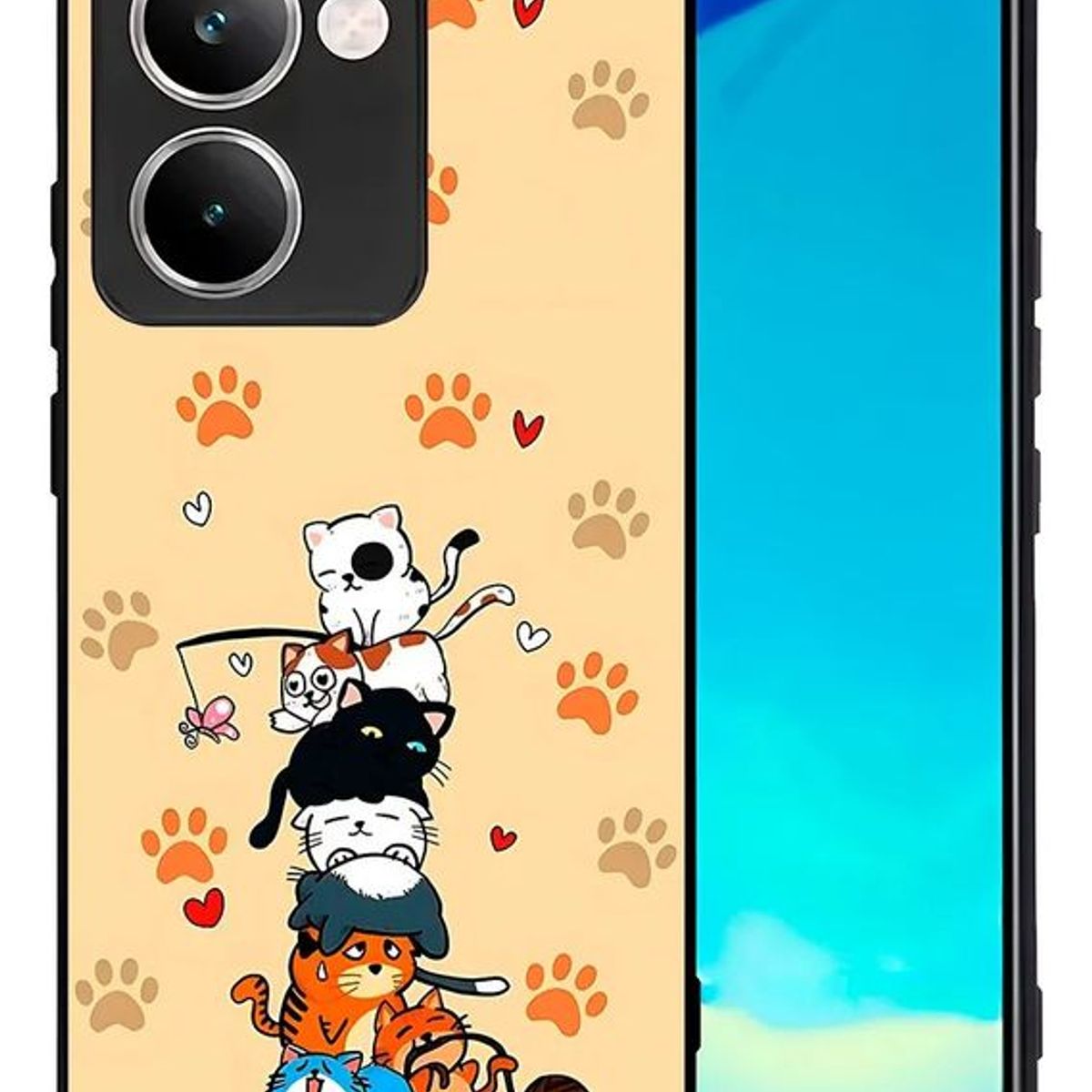 CARCASIA - Carcasa compatible con VIVO Y18 Diseño 23