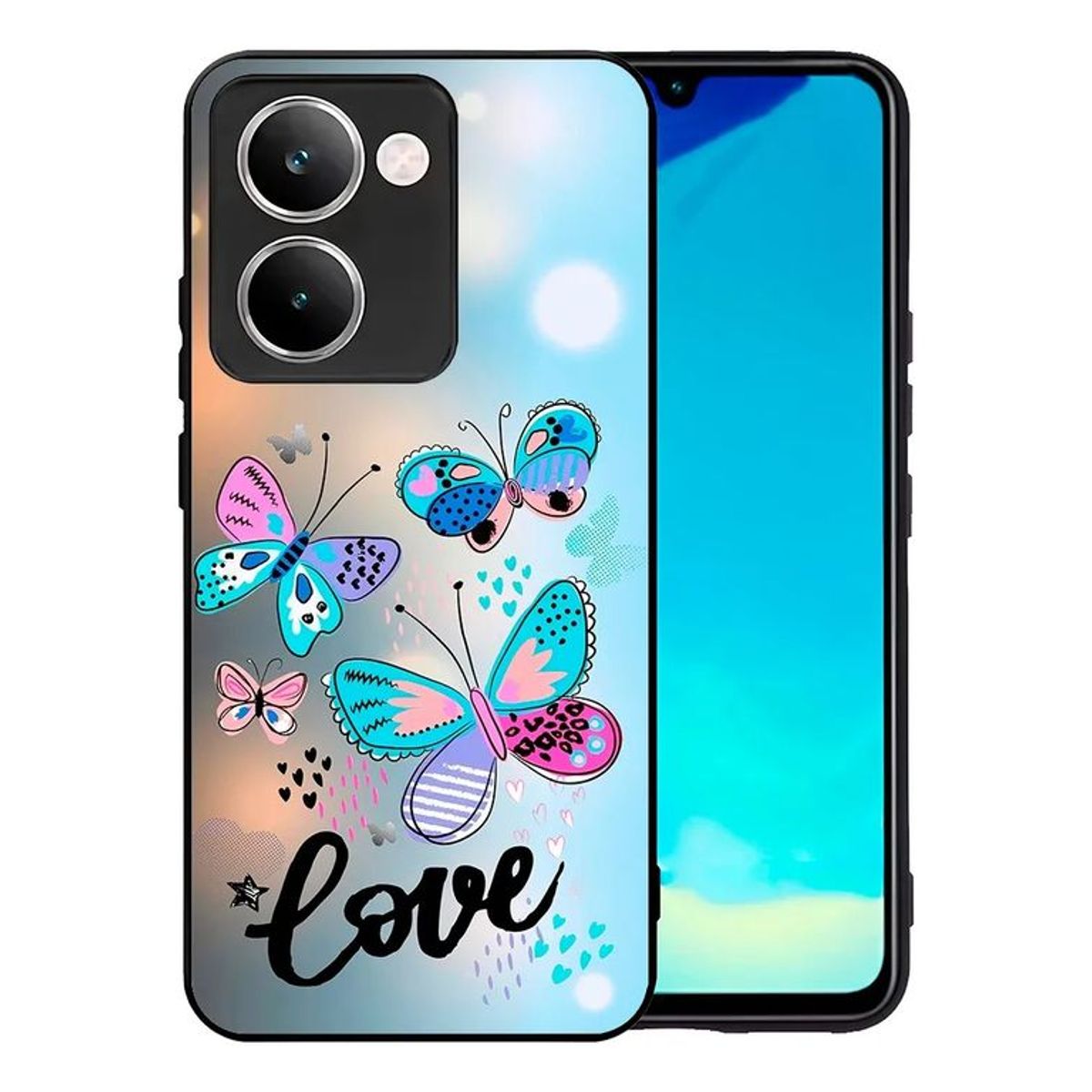 CARCASIA - Carcasa compatible con VIVO Y18 Diseño 78